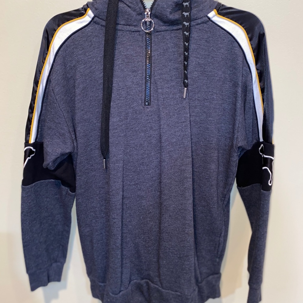 PINK quarter zip hoodie